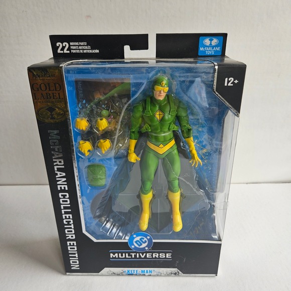 McFarlane Toys Other - McFarlane DC Multiverse Kite-Man Gold Label Collector Edition #43 Batman Rogues